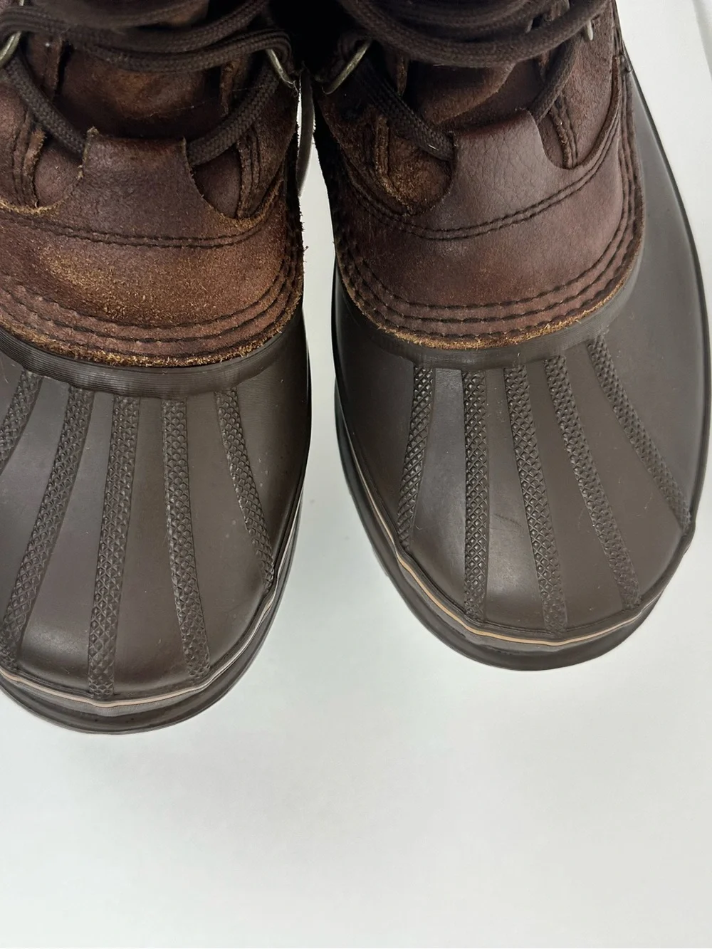 Sorel Kananaskis II Men’s Size 9.0 Brown Leather Insulated Snow Boots LM1002-200